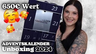 650€ Wert LOOKFANTASTIC Adventskalender 2024  25 Türchen UNBOXING [upl. by Archibold]