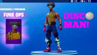 DISCO MAN  Fortnite Battle Royale [upl. by Rhyne]