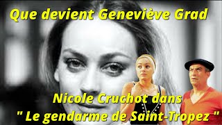 Le gendarme de SaintTropez  que devient Geneviève Grad  Nicole Cruchot dans le film [upl. by Okimik]