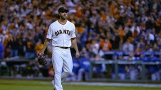 Bumgarner drives Royals hitters mad in the 2014 WS [upl. by Narf]