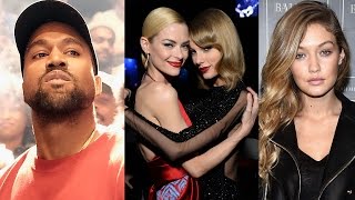 Celebs React to Kanye Wests Taylor Swift quotFamousquot Diss [upl. by Graaf]