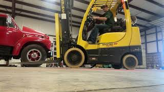 Rental Return Forklifts amp Construction Equipment  Lot 10 2018 Hyster 6000LB Capacity Forklift [upl. by Orodoet]