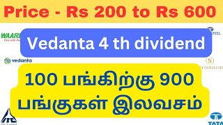 vedanta dividend 2024  sky gold bonus shares  growth stocks to buy now  dividend stocks tamil [upl. by Kcirtemed]