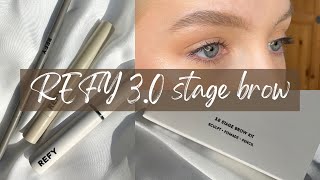 REFY Beauty 30 Stage Brow Collection 👀  Honest Review  First Impressions [upl. by Christal]