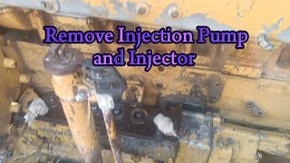 How To Remove Injection Pump and Injector [upl. by Michey765]