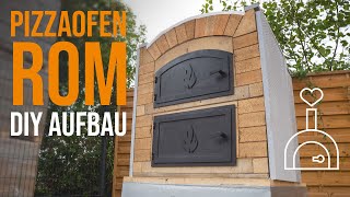 Pizzaofen Bausatz ROM  Aufbau im Zeitraffer [upl. by Kalbli]