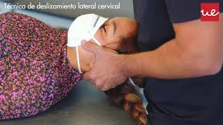 TÉCNICA de DESLIZAMIENTO LATERAL CERVICAL  Iván Ruiz [upl. by Nitnerb949]