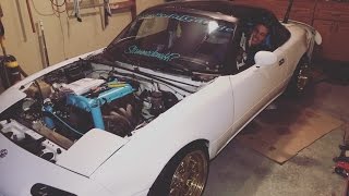 Installing 460cc Injectors  Miata Build 12 [upl. by Akitnahs]