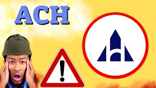 ACH Prediction 17NOV ACH Coin Price News Today  Crypto Technical Analysis Update Price Now [upl. by Suk]