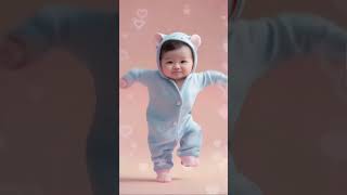 adorable baby motor dance😍❤foryoudancefunnybabydanceshortsvideofyp [upl. by Hilliard997]