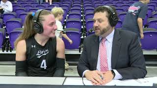 Bellarmine Volleyball PostGame [upl. by Teressa]