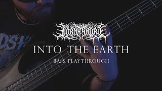 Lorna Shore  Michael Yager  Into The Earth Bass Playthrough [upl. by Ephraim]