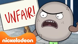 Rock FIGHTS Against Turkey Scam 🪧  Rock Paper Scissors  Nickelodeon UK [upl. by Audrey]