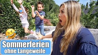 Meine Kinder drehen durch 🤪 Sommerferien ohne Langeweile Pizza selber machen VLOG  Mamiseelen [upl. by Absalom401]