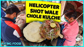 Famous Computerized Chole Kulche Rs 30 l Nirman Vihar l Delhi Street Food Rating food [upl. by Melliw]