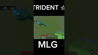 TRIDENT CLUNCH necoo minecraft abonnetoi [upl. by Nanreit]