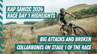 KAP Sani2c Stage 1 Race Recap [upl. by Reldnahc169]