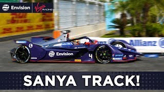 First Look At The New Sanya EPrix Track [upl. by Sokem592]