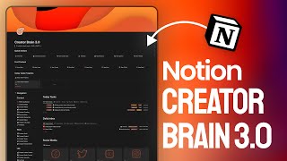 How I use Notion as a content creator 📷 My Personal Notion Content Planner template full tour [upl. by Dori]