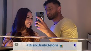 Live Raysha Rizrose amp Redza Rosli  Promote bisikbisikgelora [upl. by Navada]