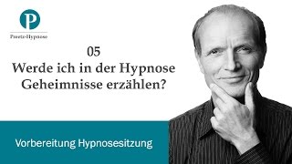 Werde ich in der Hypnose Geheimnisse verraten [upl. by Uv791]