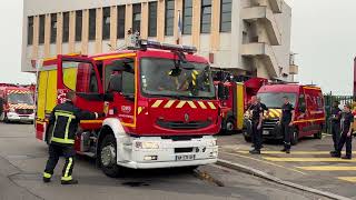 Départ Feu Pompiers LyonVilleurbanne [upl. by Desiree618]