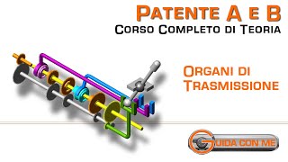 Frizione cambio differenziale Organi di trasmissione del motore  Teoria patente B [upl. by Caryl]