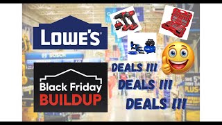 Lowes Black Friday Buildup [upl. by Huskamp]