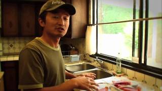 Fishing with Rod Cooking sockeye salmon [upl. by Yesnik]