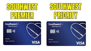 Southwest Rapid Rewards Premier Credit Card VS Priority  Benefits Annual Fee amp More [upl. by Novrej]