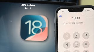 iOS 18 Dial Pad amp Call Logs Whats New 📱  iOS 18 Update Pt 1 [upl. by Clarhe]