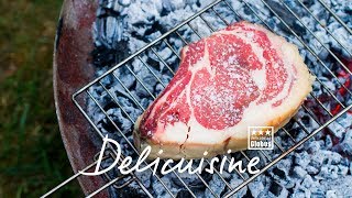 Delicuisine How To Steak richtig Braten auf dem Grill [upl. by Ahker]