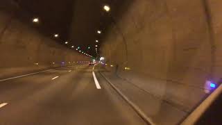 Driving through the Rouen tunnel en route to Calais [upl. by Bradford666]