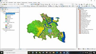 Supervised Image Classification  Land Use amp Land Cover Map in ArcGIS [upl. by Niledam]