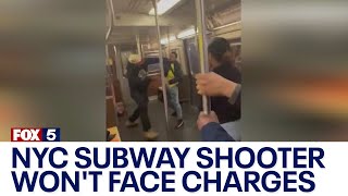 Brooklyn DA NYC subway shooter wont face charges [upl. by Onida]