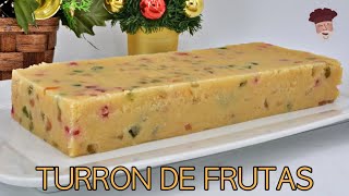 Turrón de mazapán con frutas y mazapán de Toledo  turrón de almendras  turron de almendras blando [upl. by Neelyt]