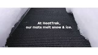 HeatTrak Snow amp Ice Melting Mats offers a better alternative to harsh chemicals and salts [upl. by Marcela949]