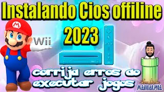 Instalando Pack Cios Offiline Wii  2023 [upl. by Mensch91]