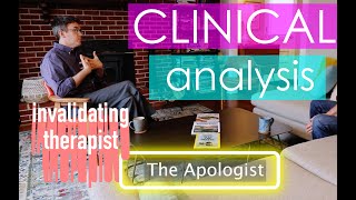 CLINICAL ANALYSIS  Invalidating Therapist Role Play  Childhood Trauma [upl. by Aknahs]