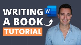 How to Write a Book in Microsoft Word Tutorial [upl. by Buskus408]