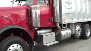 2008 Peterbilt 388 Tri Axle Dump Truck 62450 [upl. by Krispin]