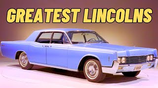 10 GREATEST Lincolns Ever Made [upl. by Py]