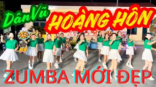 HOÀNG HÔN Remix Nhảy Dân Vũ Mới Zumba Dance  Hướng Dẫn Khiêu Vũ  Dân Vũ Cho Người Mới Bắt Đầu [upl. by Nivonod]