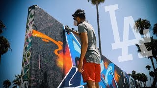 Painting THE MOST Famous WALL [upl. by Rollo]