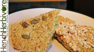 Eazy Cheezy Oat Cakes  Vegan Whole Foods Recipe [upl. by Retrac]