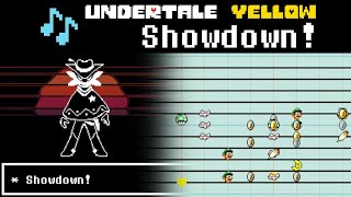 Showdown  Undertale Yellow Super Mario Paint Cover [upl. by Leahciam576]