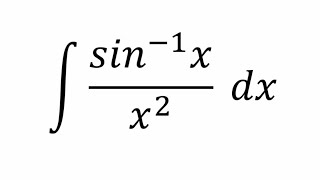 Integral of arcsinxx2 explained [upl. by Delgado]