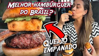 Hambúrguer Gigante com Queijo Empanado🍔 Camemburger da Seven Kings [upl. by Engdahl]