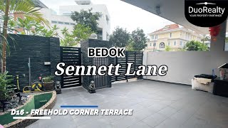 Sennett Lane  Landed Freehold Corner Terrace at D16  Singapore Landed Property  Private Property [upl. by Amat357]