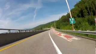 Mischo Erban skateboard speed record in Canada 130kph [upl. by Coben]